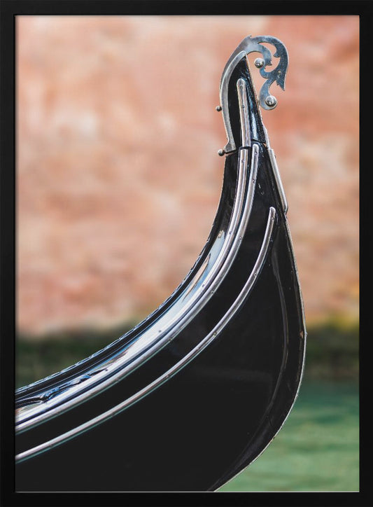 The bow of the gondola - Poster / Art Print