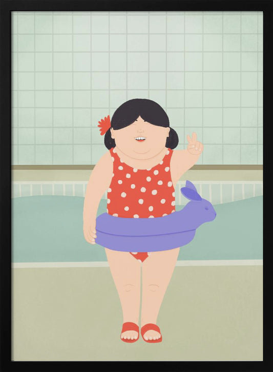 Swimming Lessons - Poster / Art Print