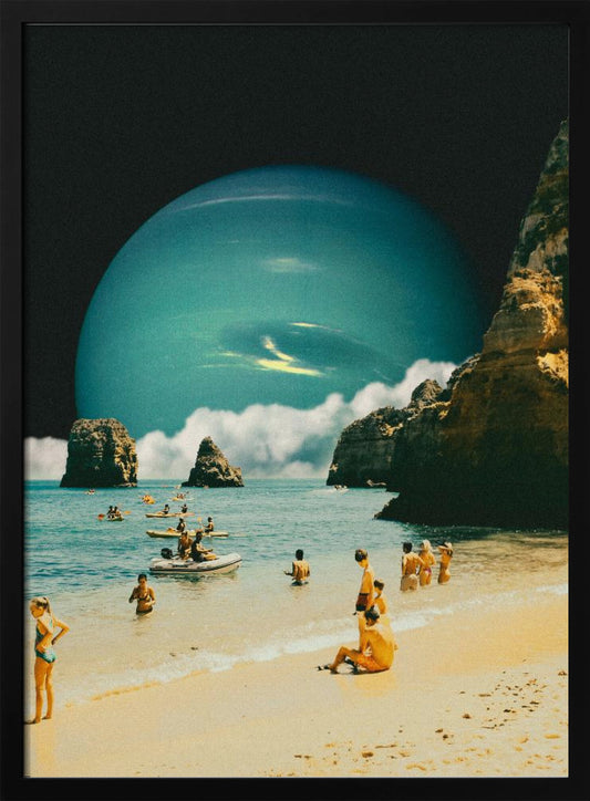 Space Beach - Poster / Art Print