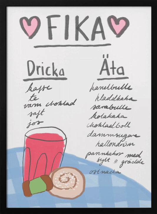 Fika - Poster / Art Print