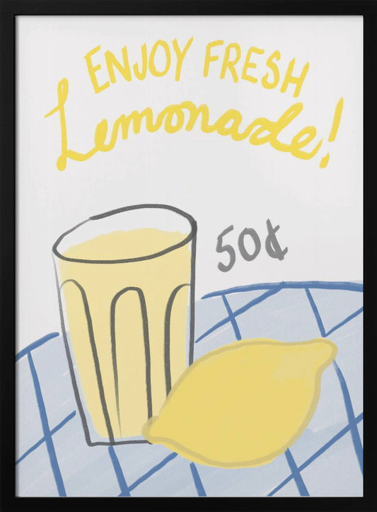 Fresh Lemonade - Poster / Art Print