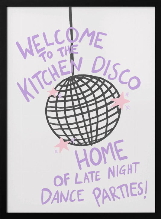 Kitchen Disco - Poster / Art Print