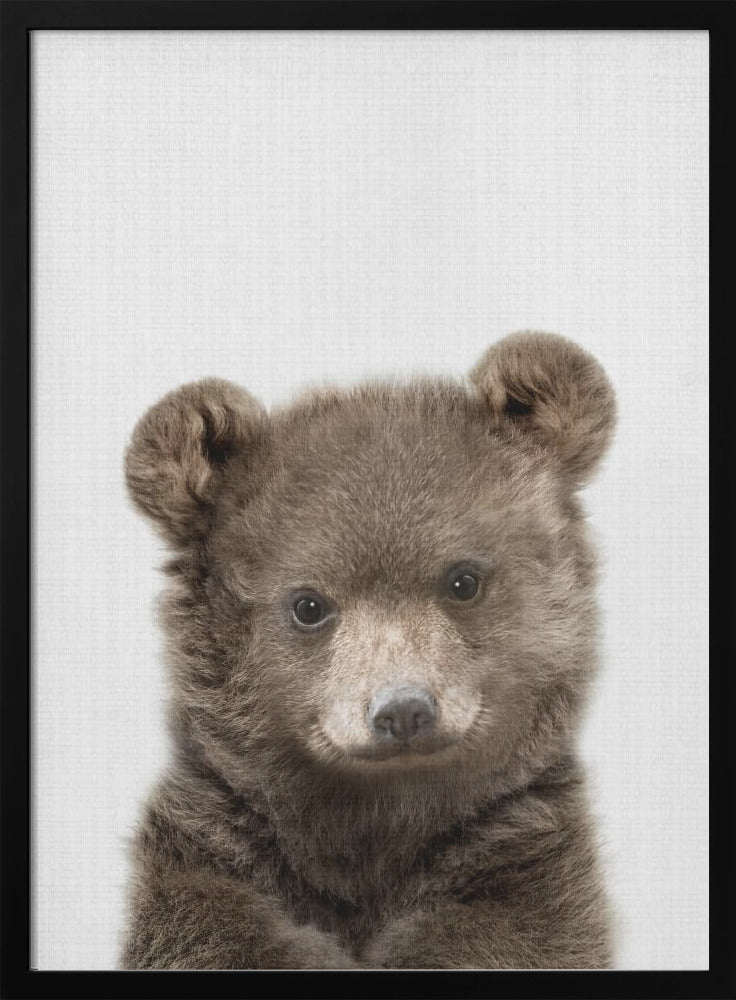 Peekaboo Baby Bear - Poster / Art Print