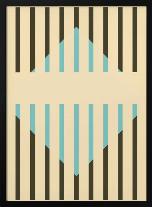 Faded Geometric #3 - Poster / Art Print