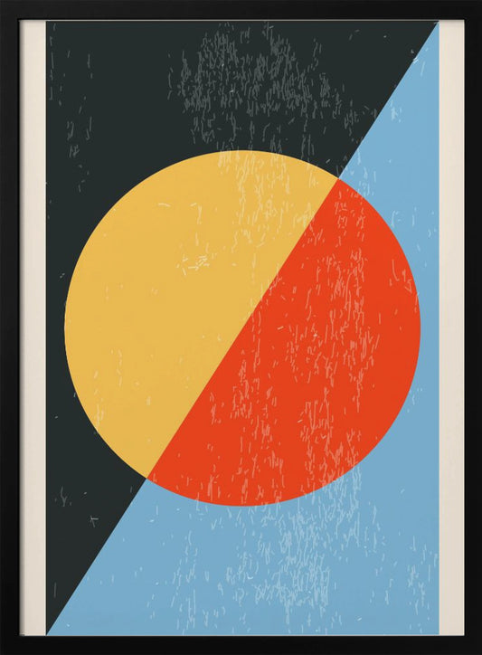 Minimal Abstract Shapes Series #18 - Poster / Art Print