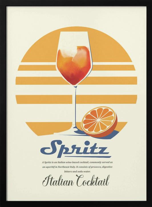 Spritz summer print - Poster / Art Print