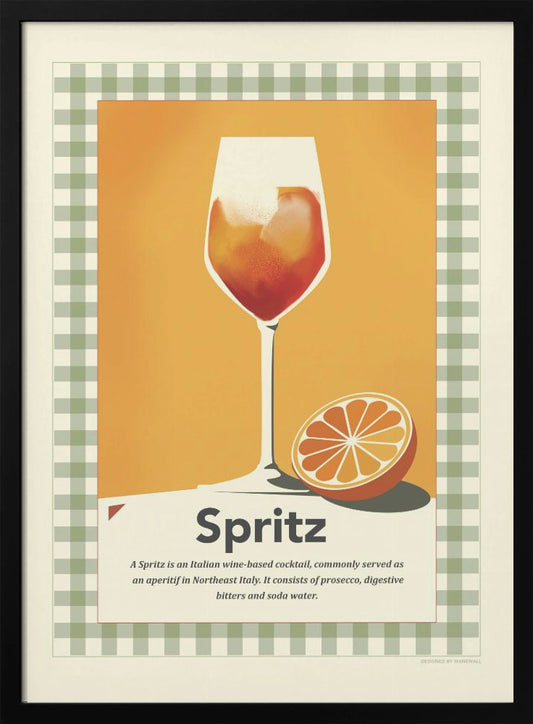 Spritz retro print - Poster / Art Print