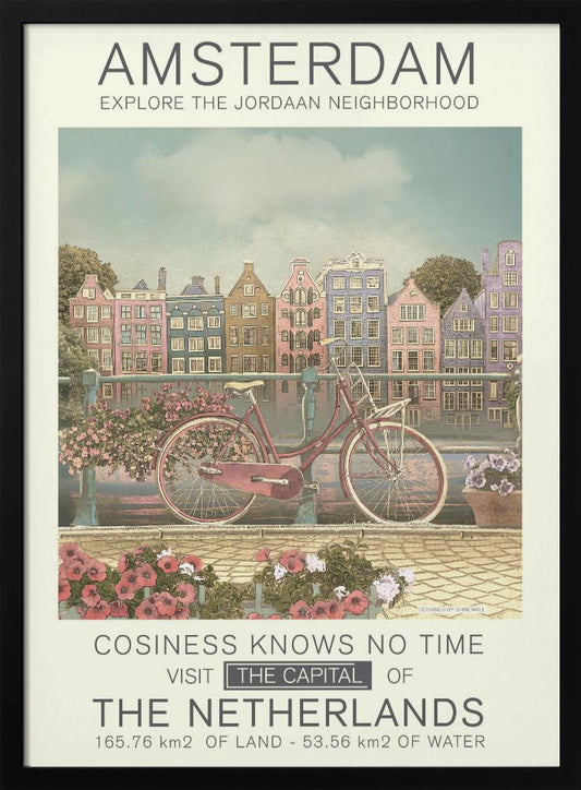 Amsterdam print - Poster / Art Print