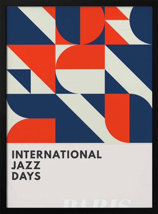 Jazz Days Paris - Poster / Art Print