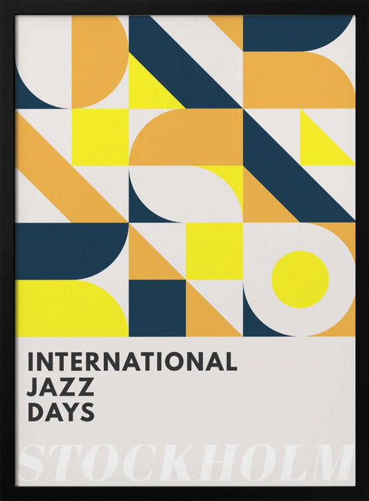 Jazz Days Stockholm - Poster / Art Print