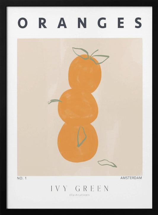 Oranges - Poster / Art Print