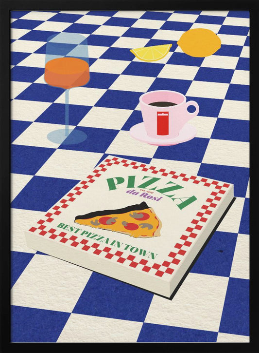 The Italian Menu - Poster / Art Print