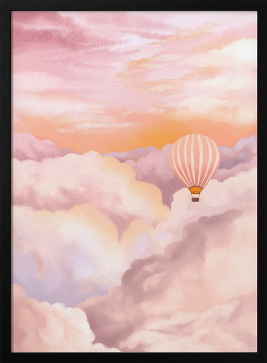 In the Clouds - Poster / Art Print