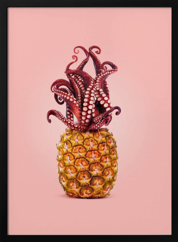 Octopus Pineapple - Poster / Art Print