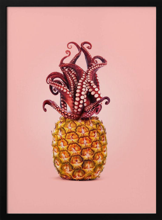 Octopus Pineapple - Poster / Art Print