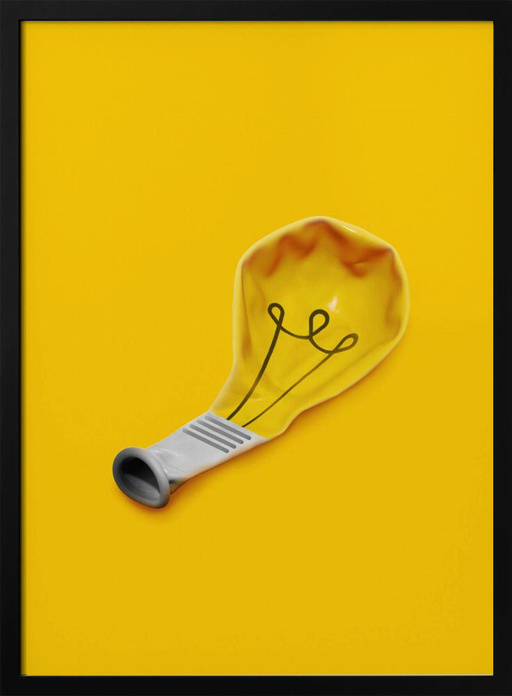 Deflated Idea - Poster / Art Print