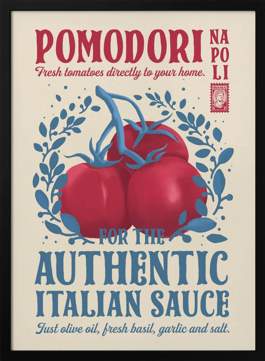 Pomodori Kitchen print - Poster / Art Print