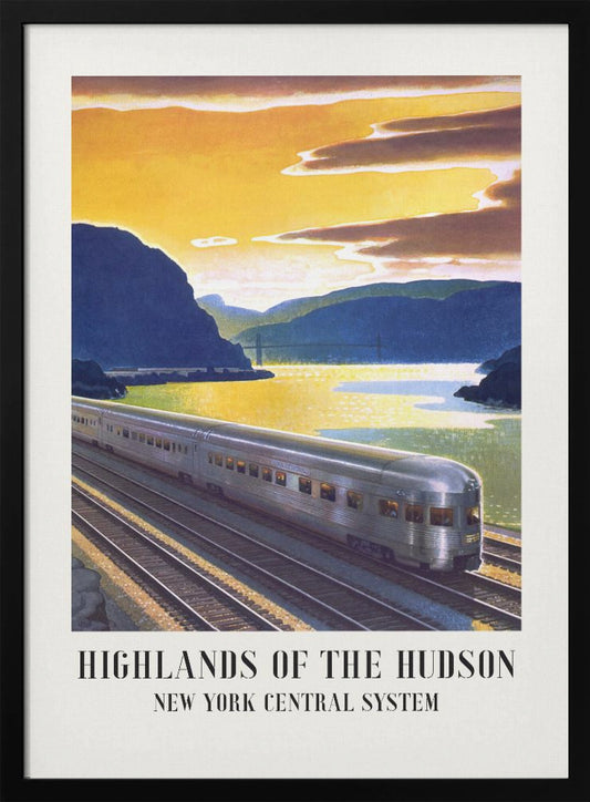 Highlands of the Hudson  New York Central System - Poster / Art Print