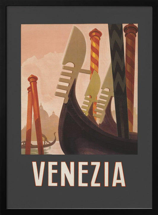 Venezia Poster Dark - Poster / Art Print