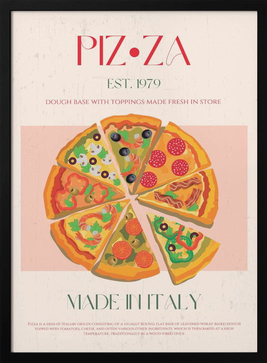 Pizza - Poster / Art Print