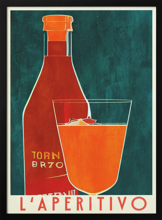 L'aperitivo - Poster / Art Print