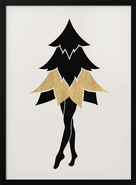 Lady Gaga At Christmas (vers.2) - Poster / Art Print