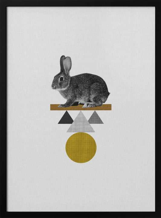 Tribal Rabbit - Poster / Art Print