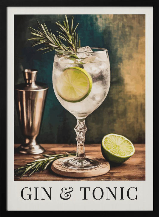 Gin & Tonic - Poster / Art Print