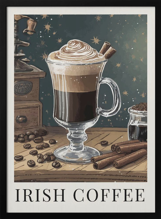 Irish Coffee - Poster / Art Print