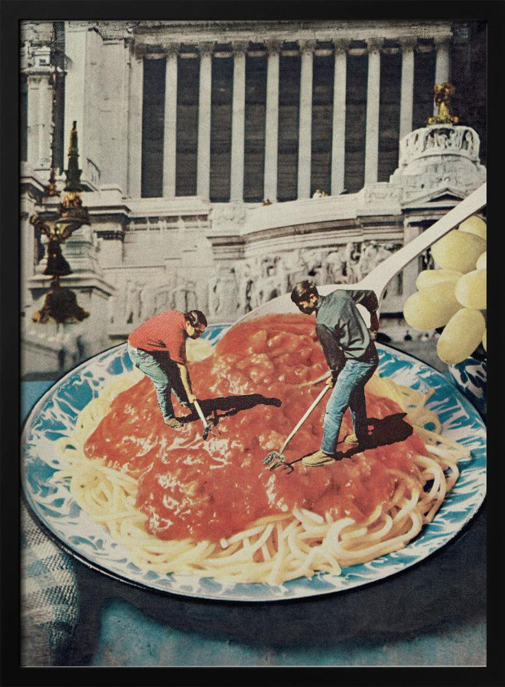 Diggin Spaghetti - Poster / Art Print