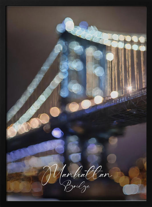 Manhattan Bridge - Poster / Art Print