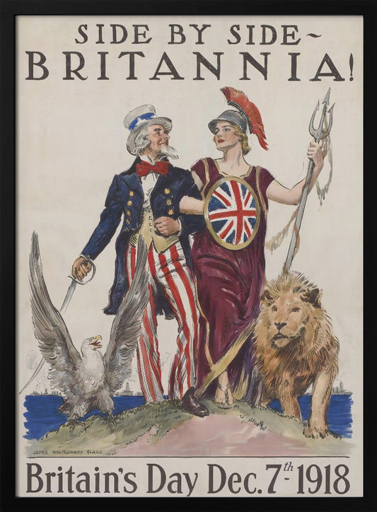 Side By Side Britannia - Poster / Art Print