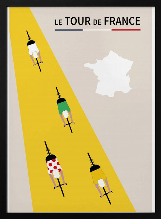 le Tour de France Poster - Poster / Art Print