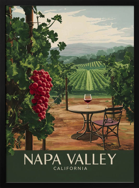 Napa Valley - California - Poster / Art Print