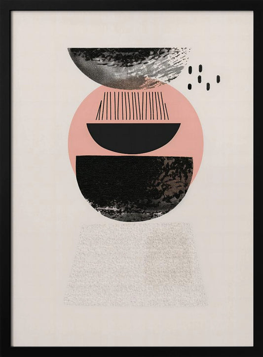 Abstract Minimalist Shapes No 8 - Poster / Art Print