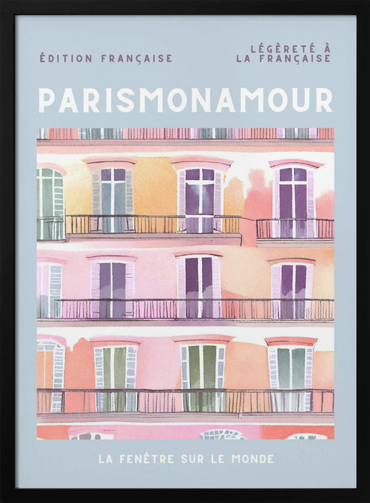 Paris mon Amour - Poster / Art Print