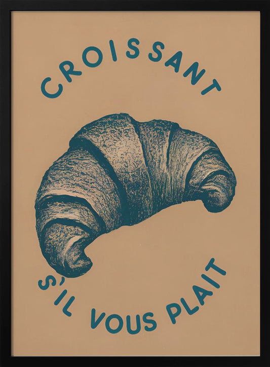 Croissant - Poster / Art Print