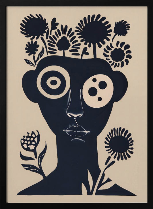 Flower Head - Poster / Art Print