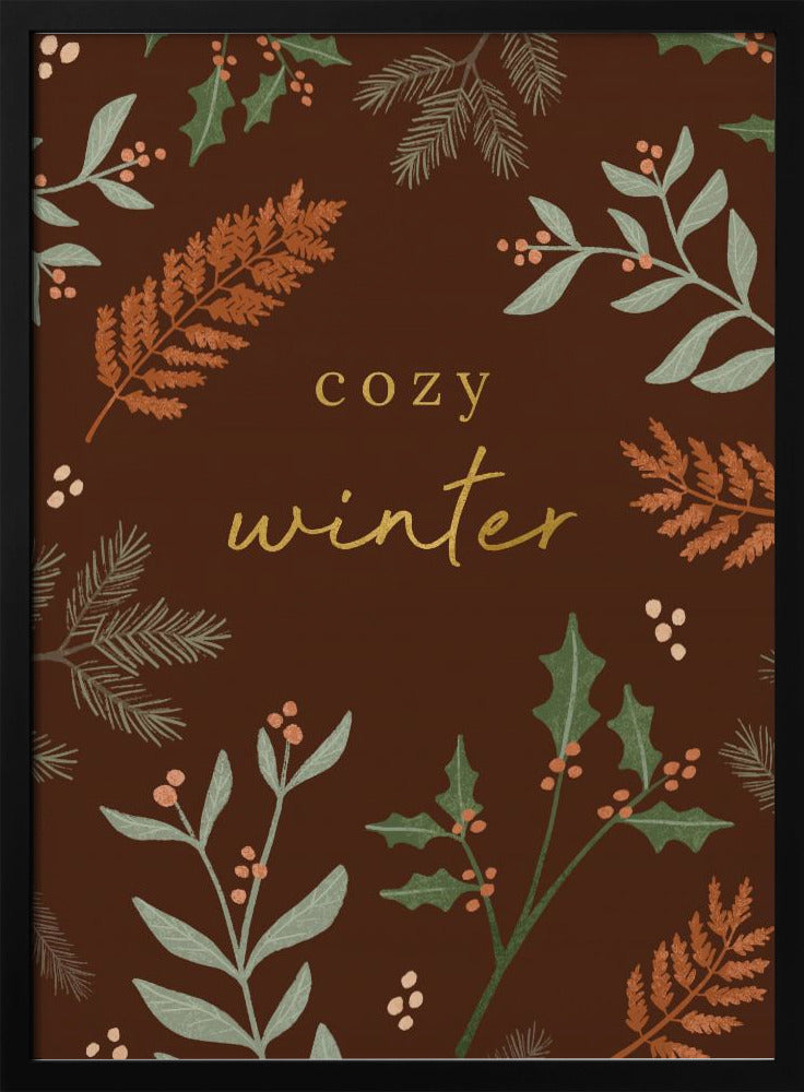 Cozy Winter - Poster / Art Print