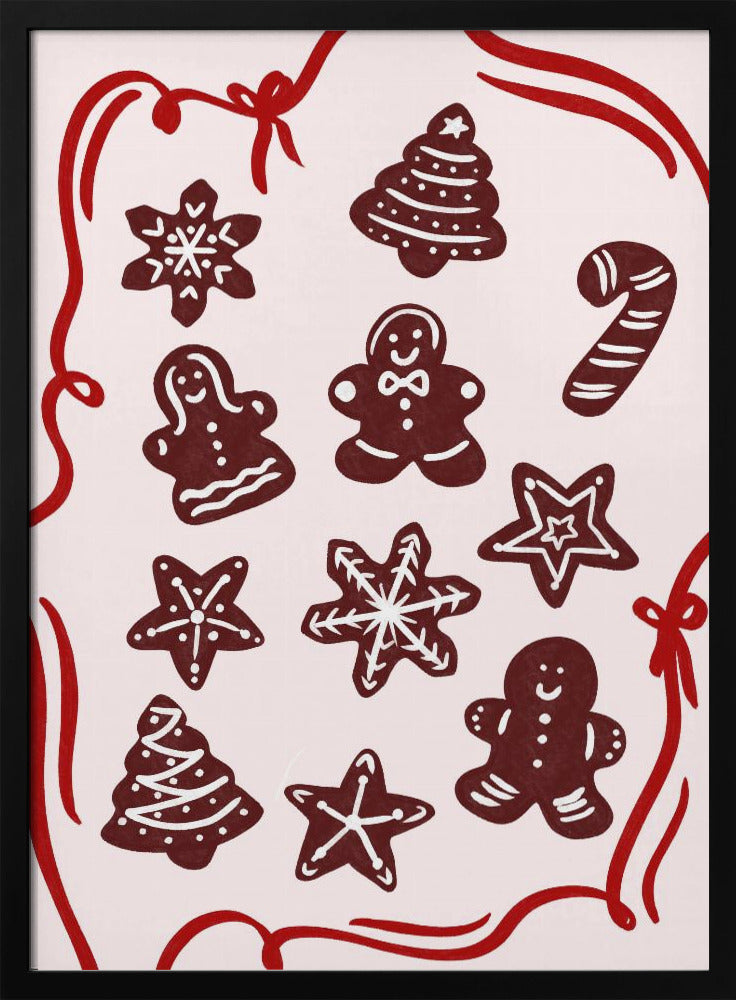 Gingerbread Cookies - Poster / Art Print