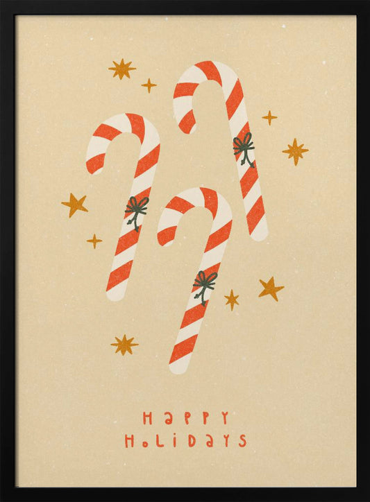 Candy Cane - Poster / Art Print