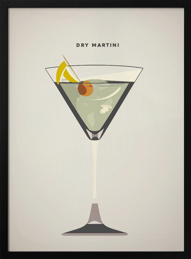 Dry Martini - Poster / Art Print