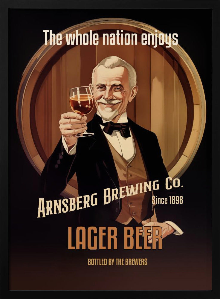 Lager Beer - Poster / Art Print