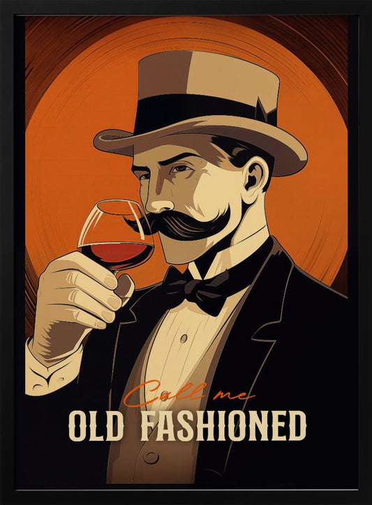 Call Me Old Fashioned - Poster / Art Print