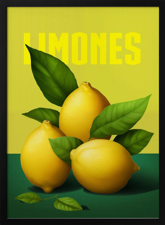 Limones - Poster / Art Print