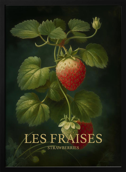 Les Fraises - Strawberries - Poster / Art Print