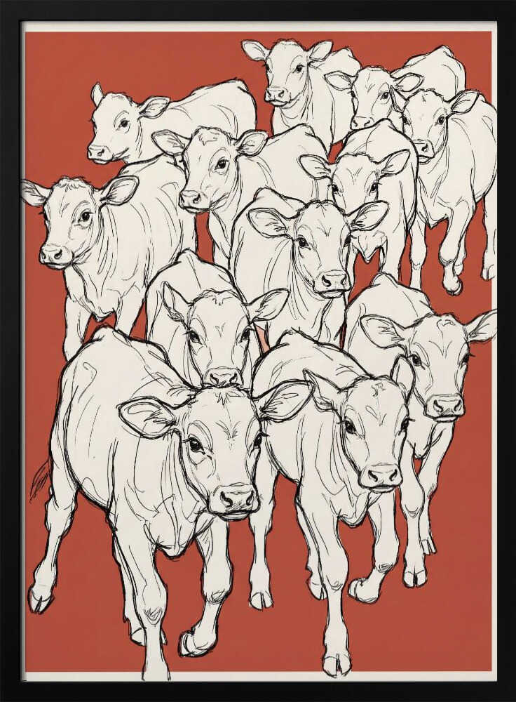 Cow Release - Poster / Art Print
