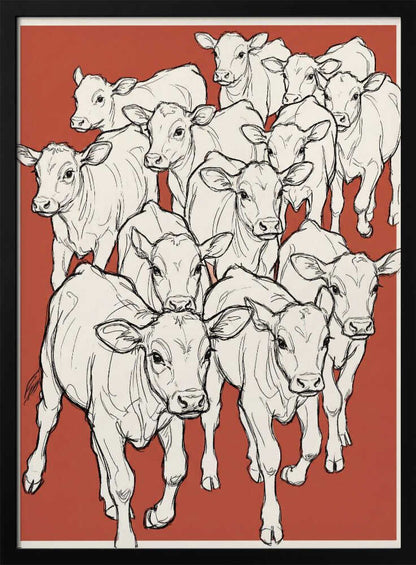Cow Release - Poster / Art Print