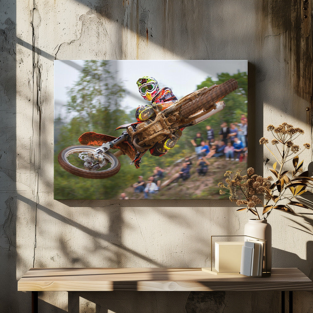 Tony Cairoli Whip Look - Maggiora MX Opening - Poster / Art Print