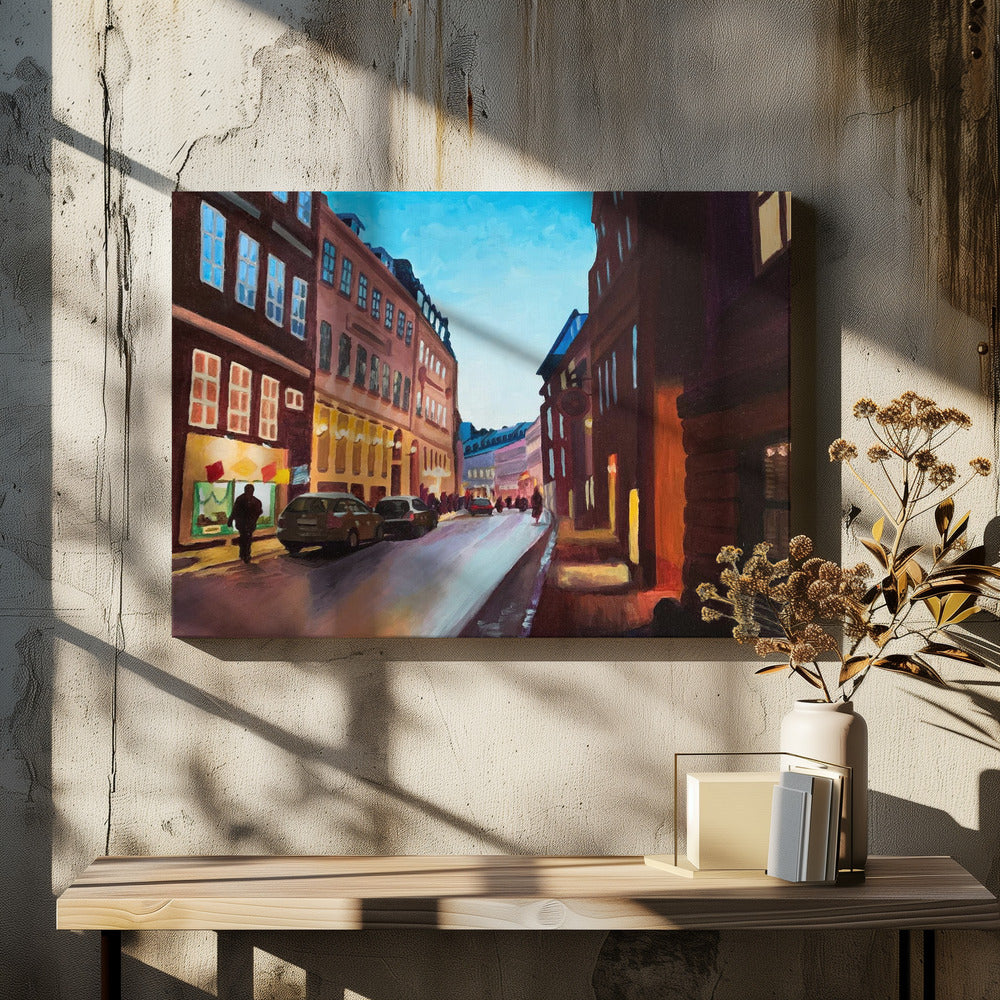 Vestergade - Poster / Art Print